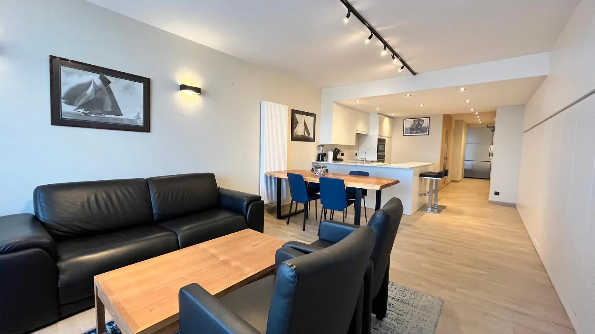 Luxurious 2-Bedroom Apartment With Sauna Front Sea View T95 Ostend Belgium